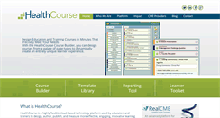 Desktop Screenshot of healthcourse.com